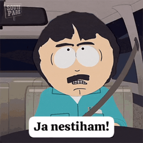 Máme spoločnú vetu: Ja nestíham